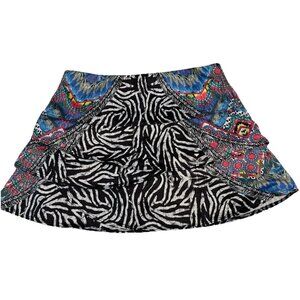 lucky in love Ladies Sz S Tennis Golf pickleball ￼skort Stretch pull on ruffle